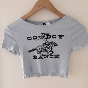 H&M "COWBOY RANCH" TEE